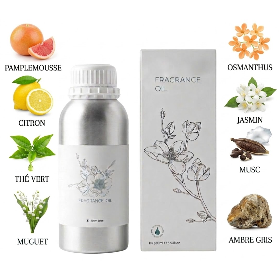 Éveil de Thé Vert Parfum d'Ambiance & Recharge – La Pureté d'un Jardin de Thé au Lever du Soleil